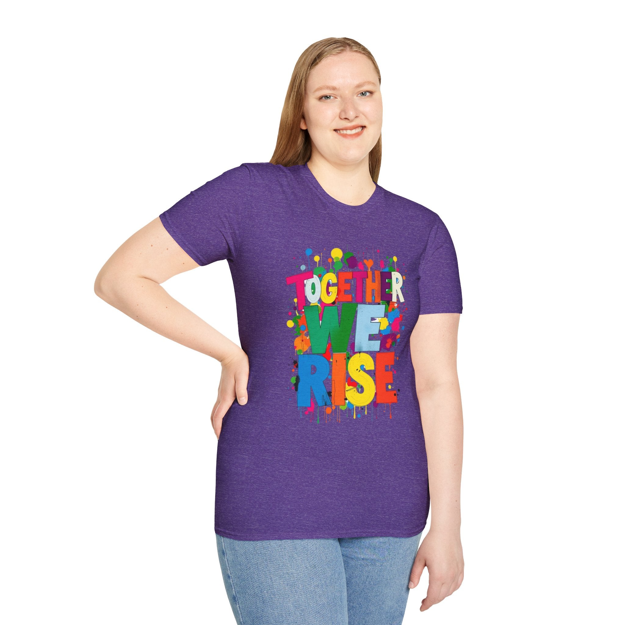 Together We Rise Unisex Softstyle T-Shirt