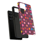 Polka-Dot Colorful Tough Case for Android