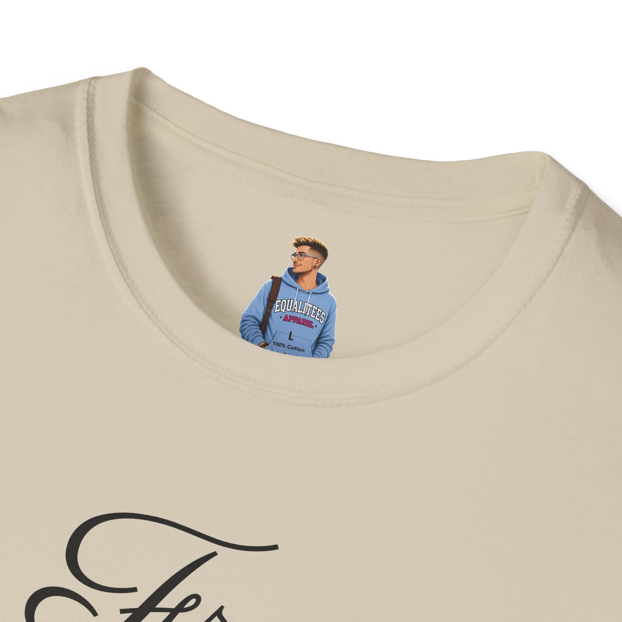 Emotional Support Human Unisex Softstyle T-Shirt