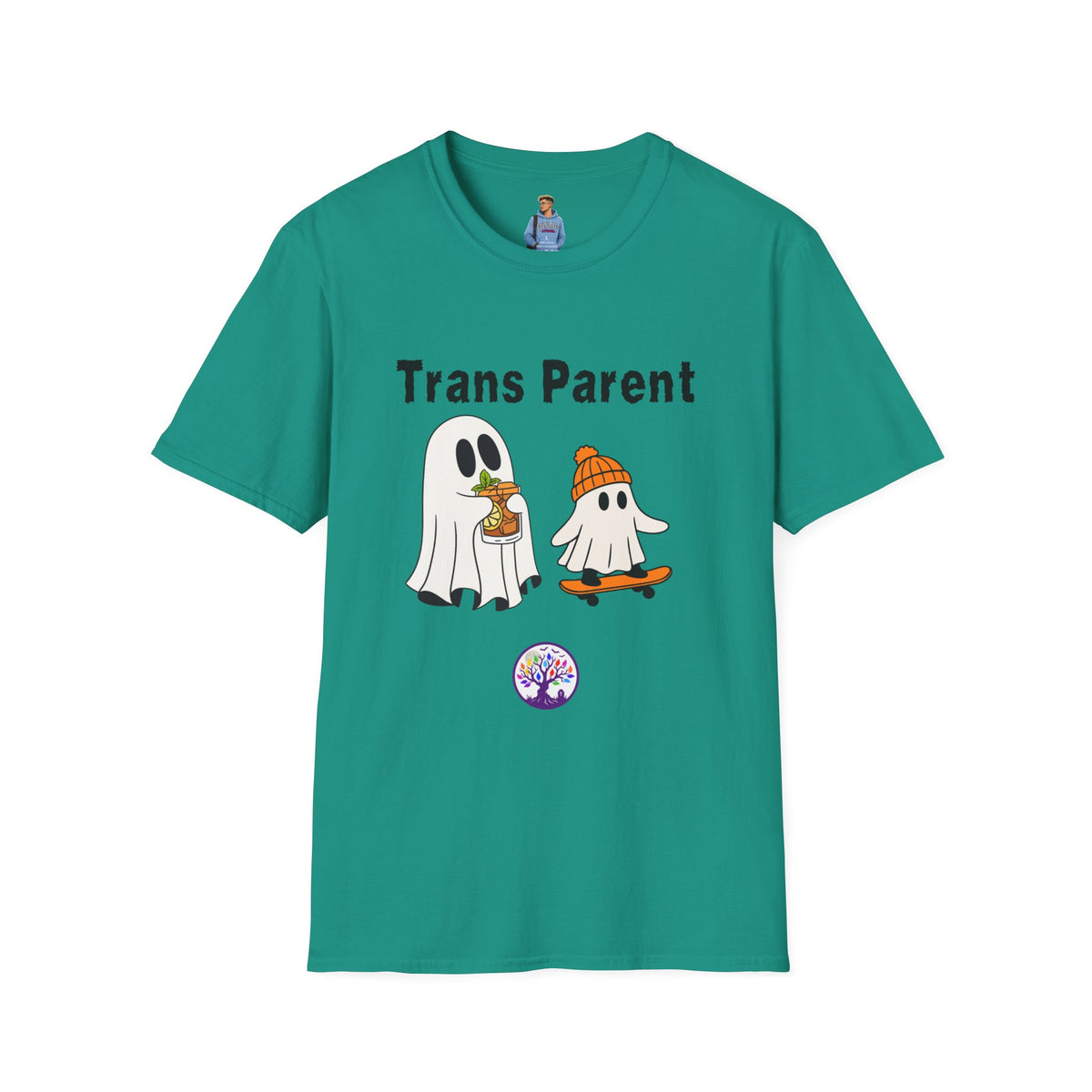 Trans Parent 5 Halloween Pride Tree Las Vegas T-Shirt