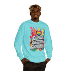 Educate, Advocate, Celebrate Unisex Crew Neck Sweatshirt - Empowerment Apparel