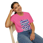 Some People are Trans T-Shirt — "Some People Are Trans. Get Over It." Colorful Pride Tee