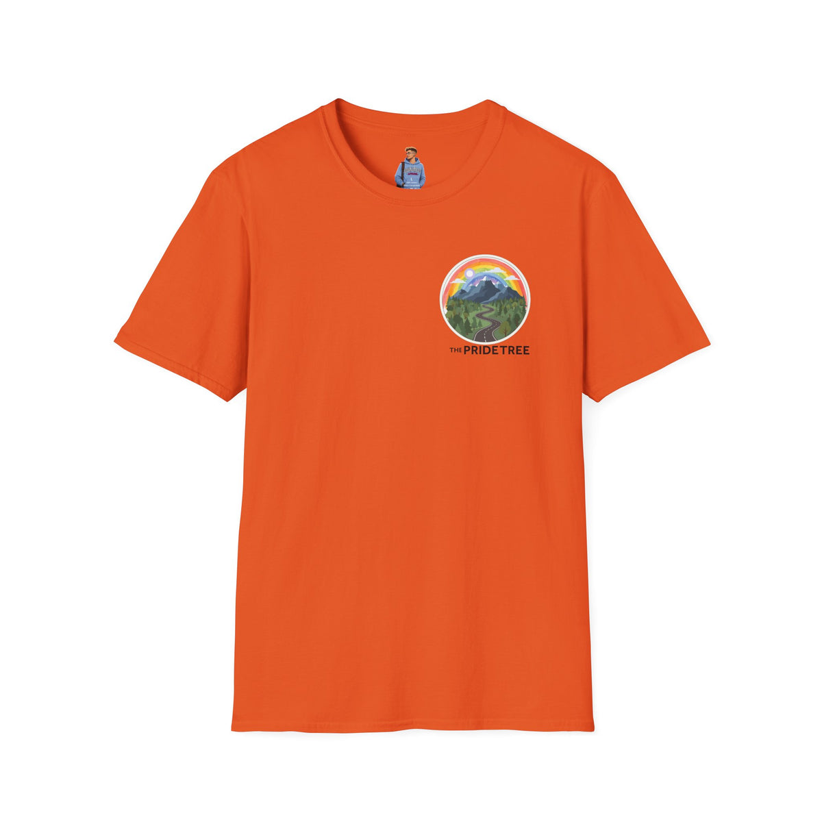 Pride Tree Las Vegas Mountain Graphic T-Shirt