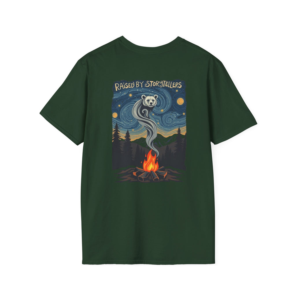 Raised by Storytellers Native Pride T-Shirt
