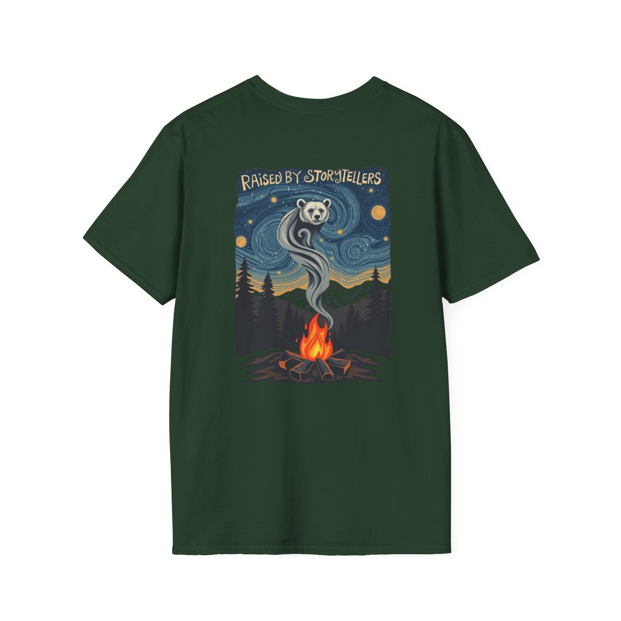 Raised by Storytellers Native Pride T-Shirt
