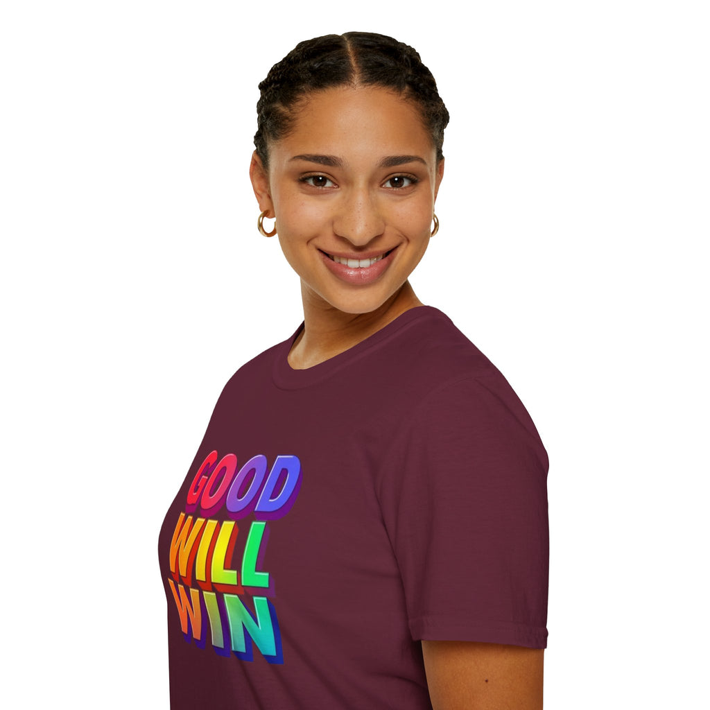Rainbow Good Will Win T-shirt