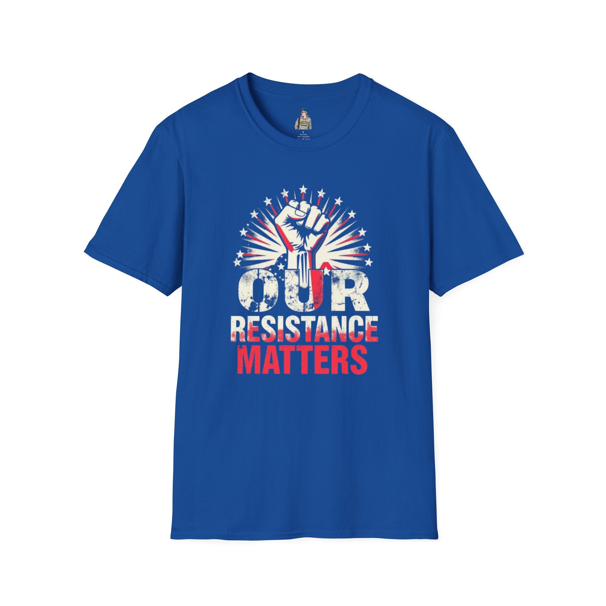 Unisex Softstyle T-Shirt - "Our Resistance Matters" Graphic Tee for Activism