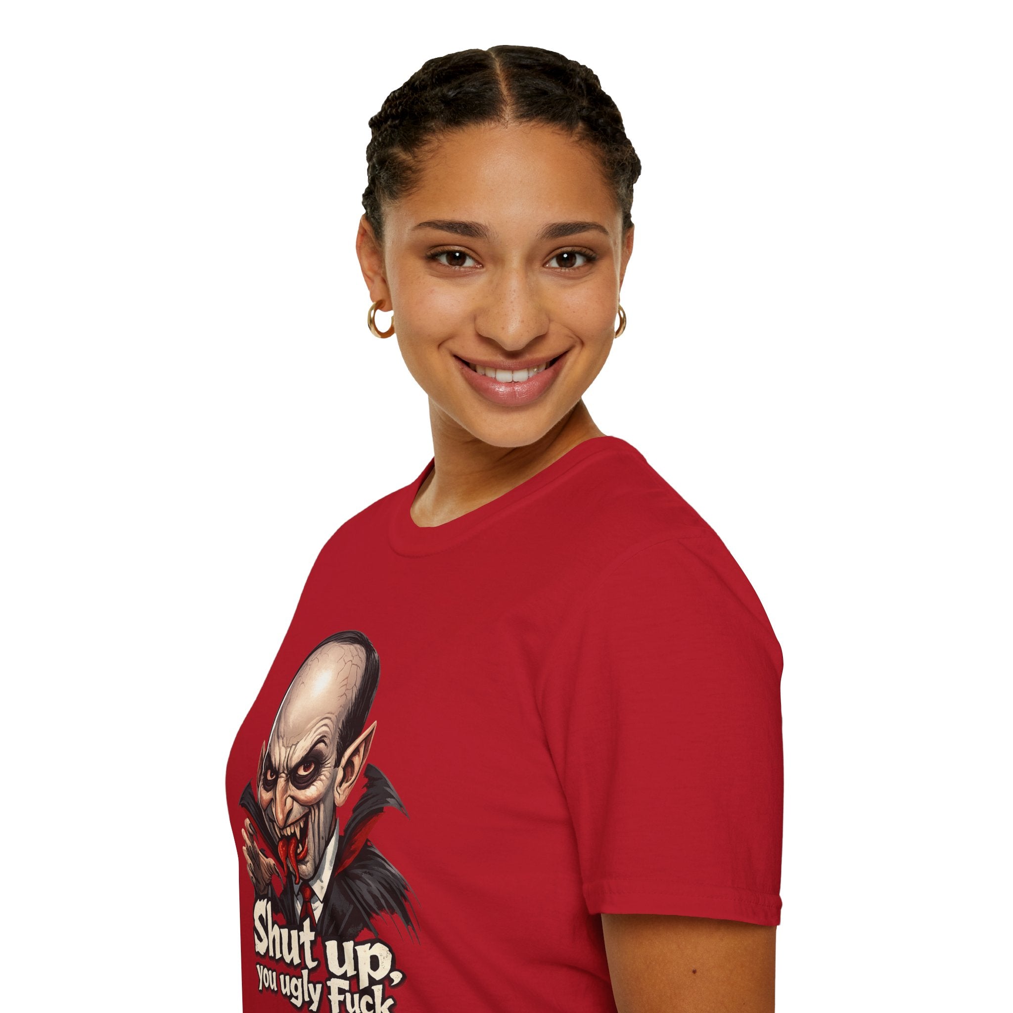 “Shut up, you ugly fuck” Funny graphic tee