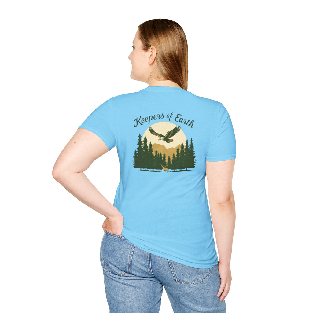Keepers of the Earth Eagle and Elk T-shirt
