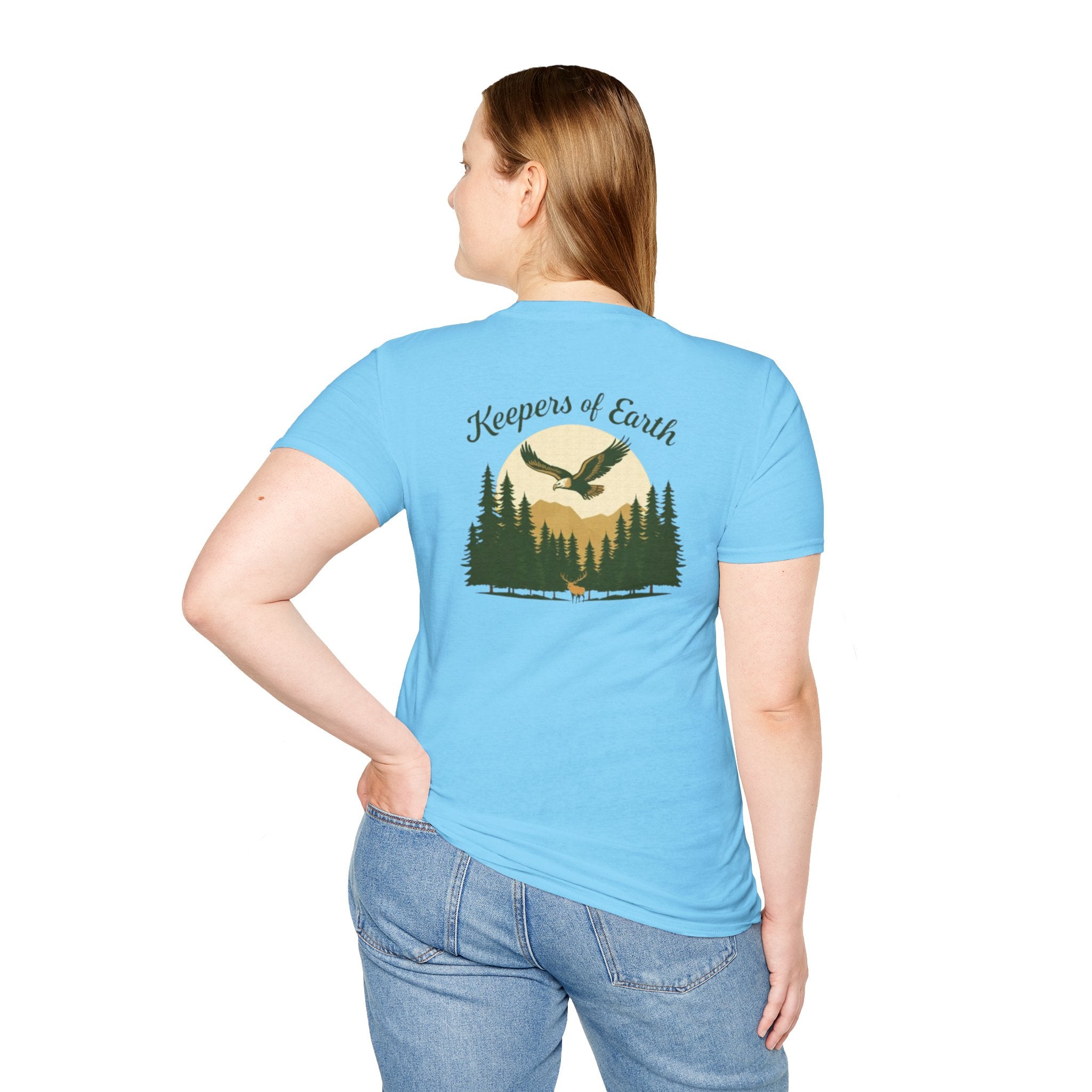 Keepers of the Earth Eagle and Elk T-shirt