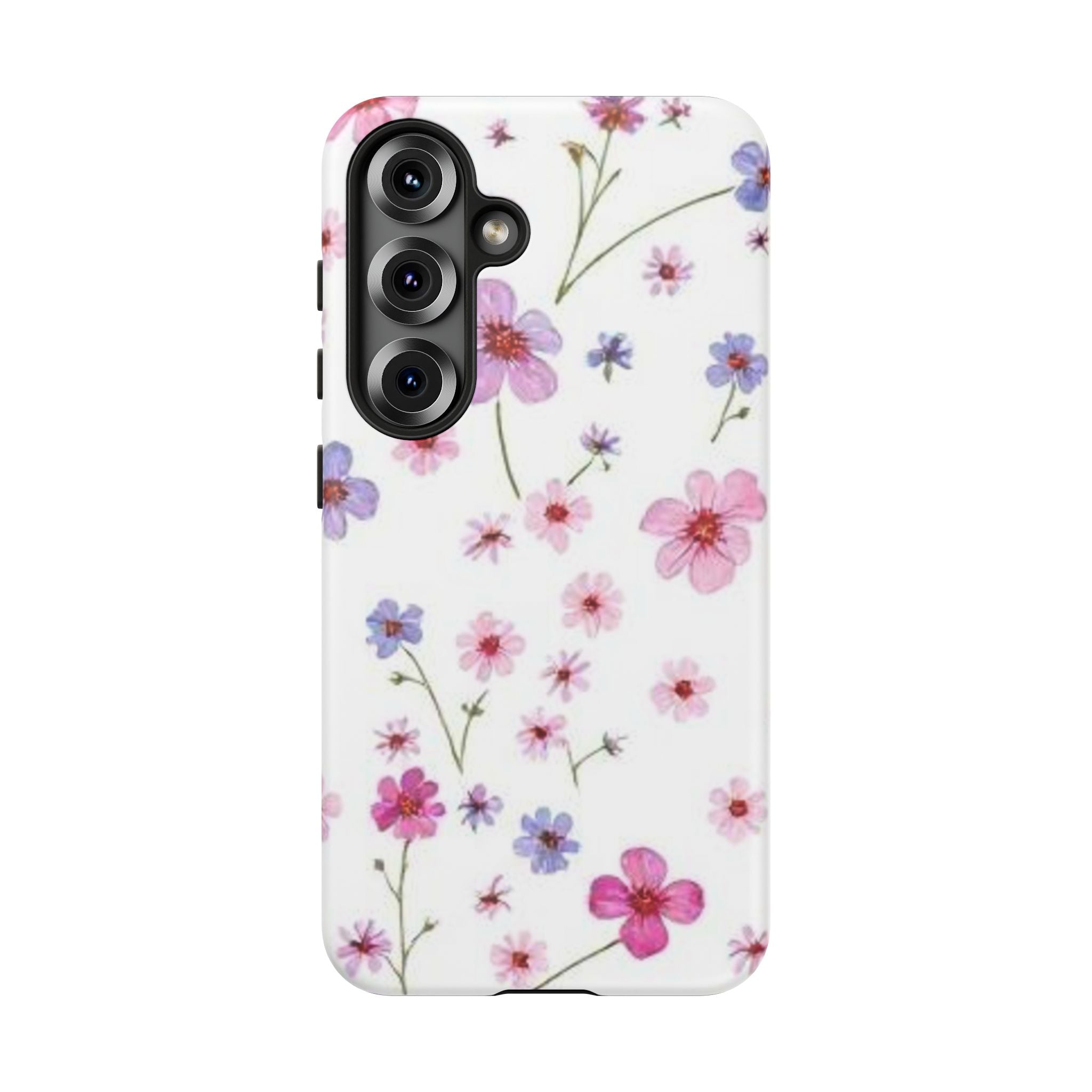 Pink Wildflower Tough Case for Android