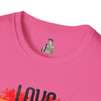 Pride Love Is Love Unisex Softstyle T-Shirt - EqualiTees.Me