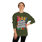Educate, Advocate, Celebrate Unisex Crew Neck Sweatshirt - Empowerment Apparel