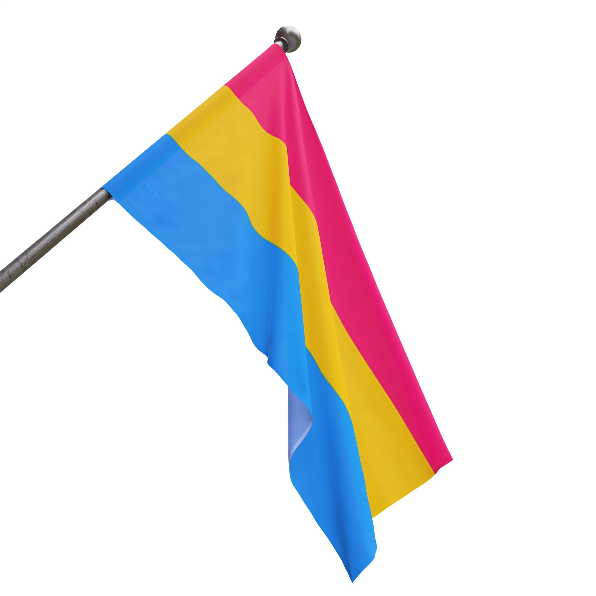Pansexual Pride Flag - Aesthetic LGBTQ+ Banner for Celebration & Home Decor
