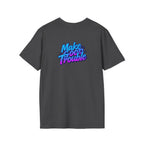 Make Good Trouble Blue Graphic Unisex T-Shirt - Fun & Bold Design for Everyday Wear