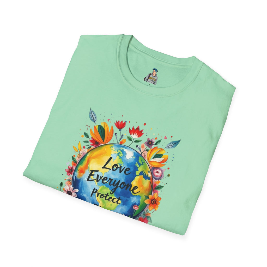 Love Everyone Protect The Planet T-Shirt