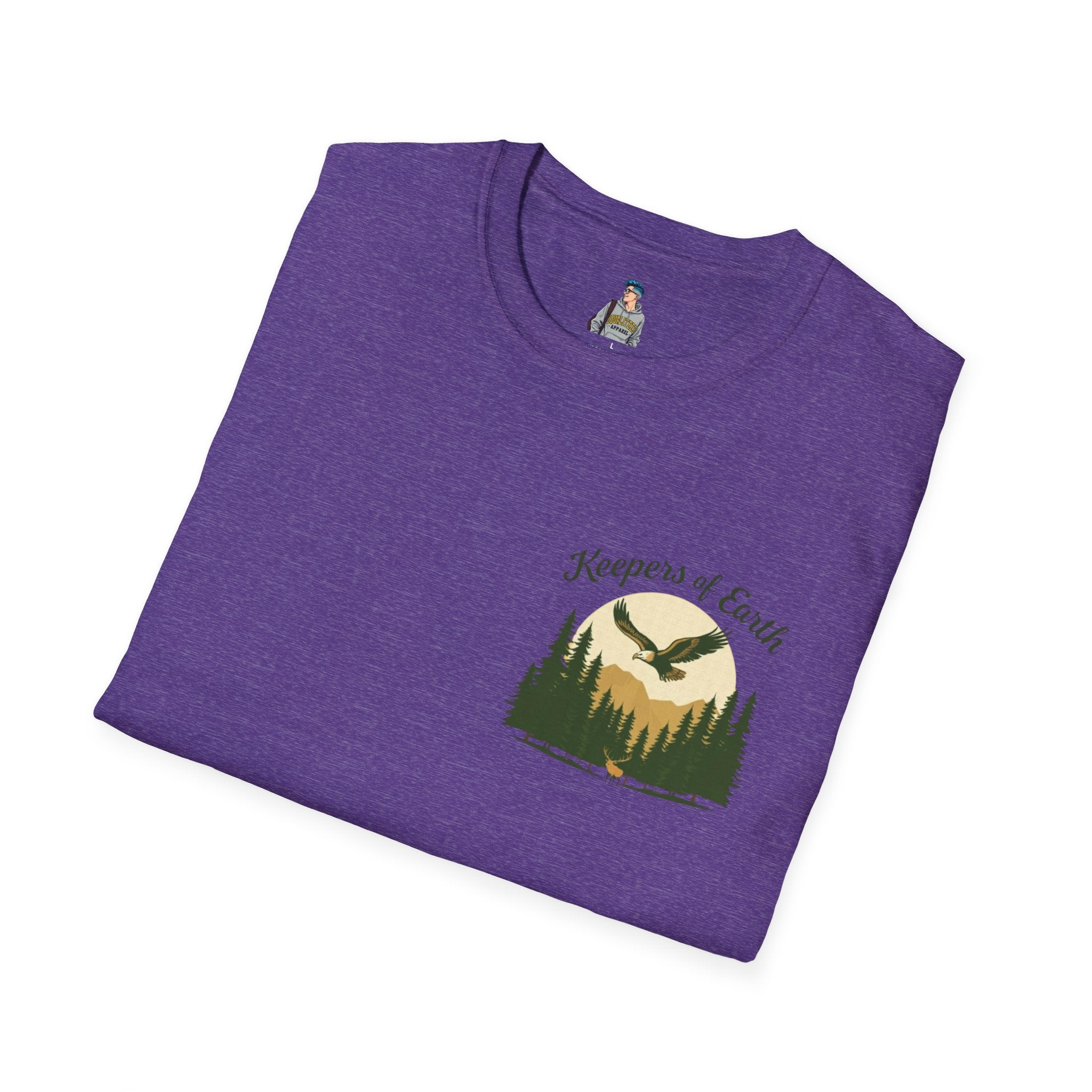 Keepers of the Earth Eagle and Elk T-shirt