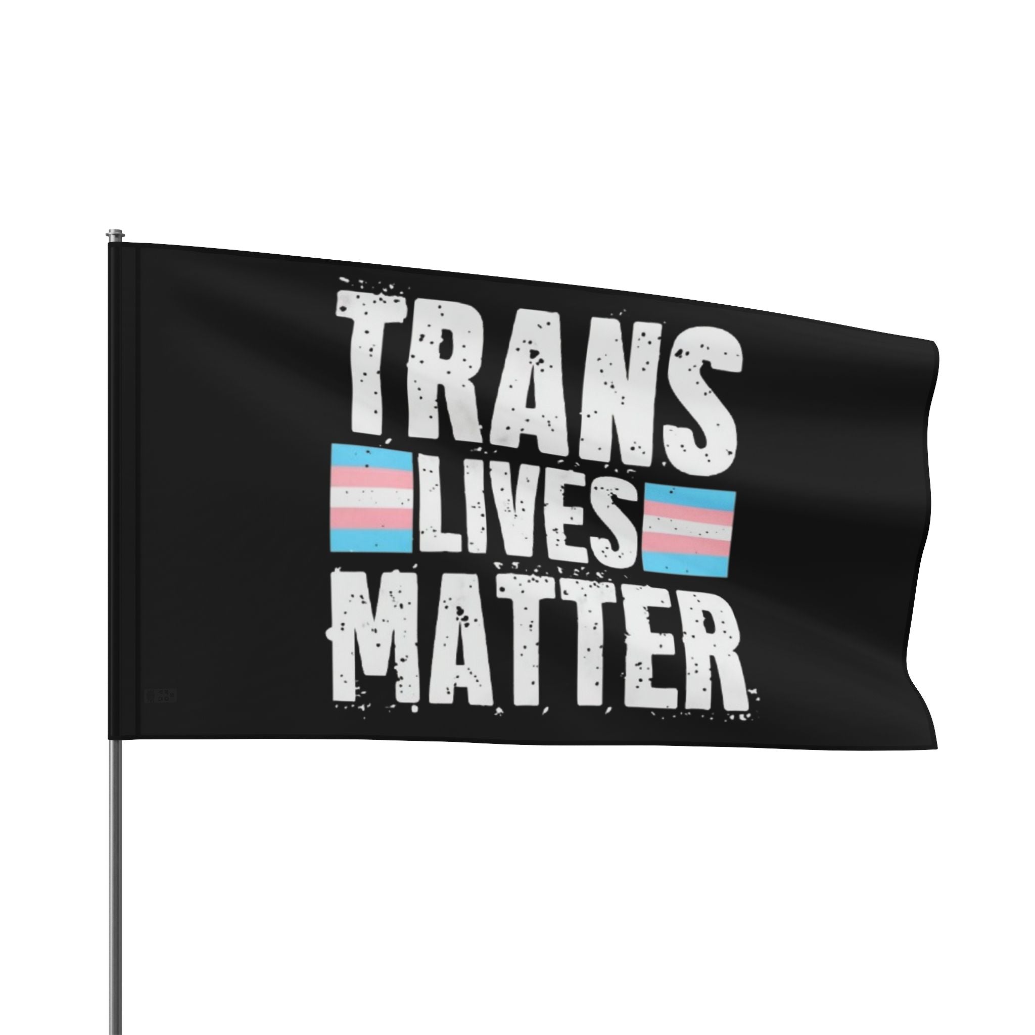 Trans Lives Matter Flag - Aesthetic LGBTQ+ Banner for Celebration & Home Decor