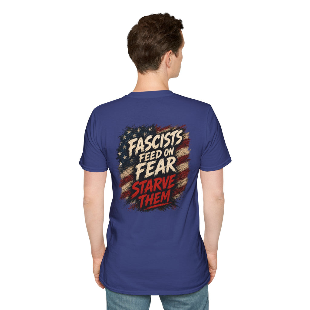 Patriots Don’t Stand For This T-Shirt — Statue of Liberty & Distressed Flag Graphic