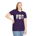 FDT Political Protest Distressed Graphic T-Shirt