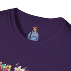 FDT Bold Floral Typography T-Shirt