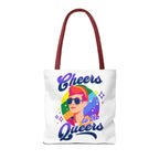 Cheers to the Queers Design LGBTQIA+ themed Tote bag