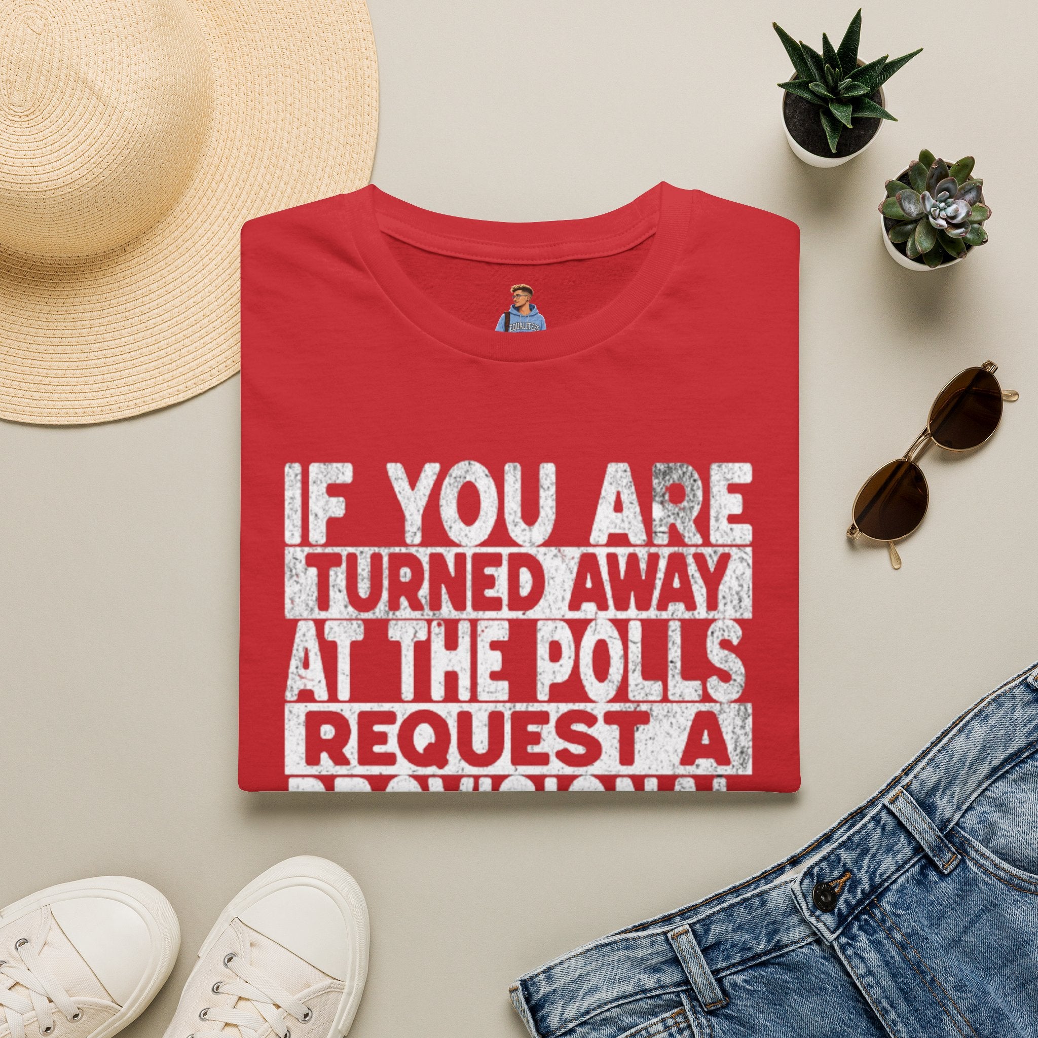 Know Your Rights Voter English T-Shirt