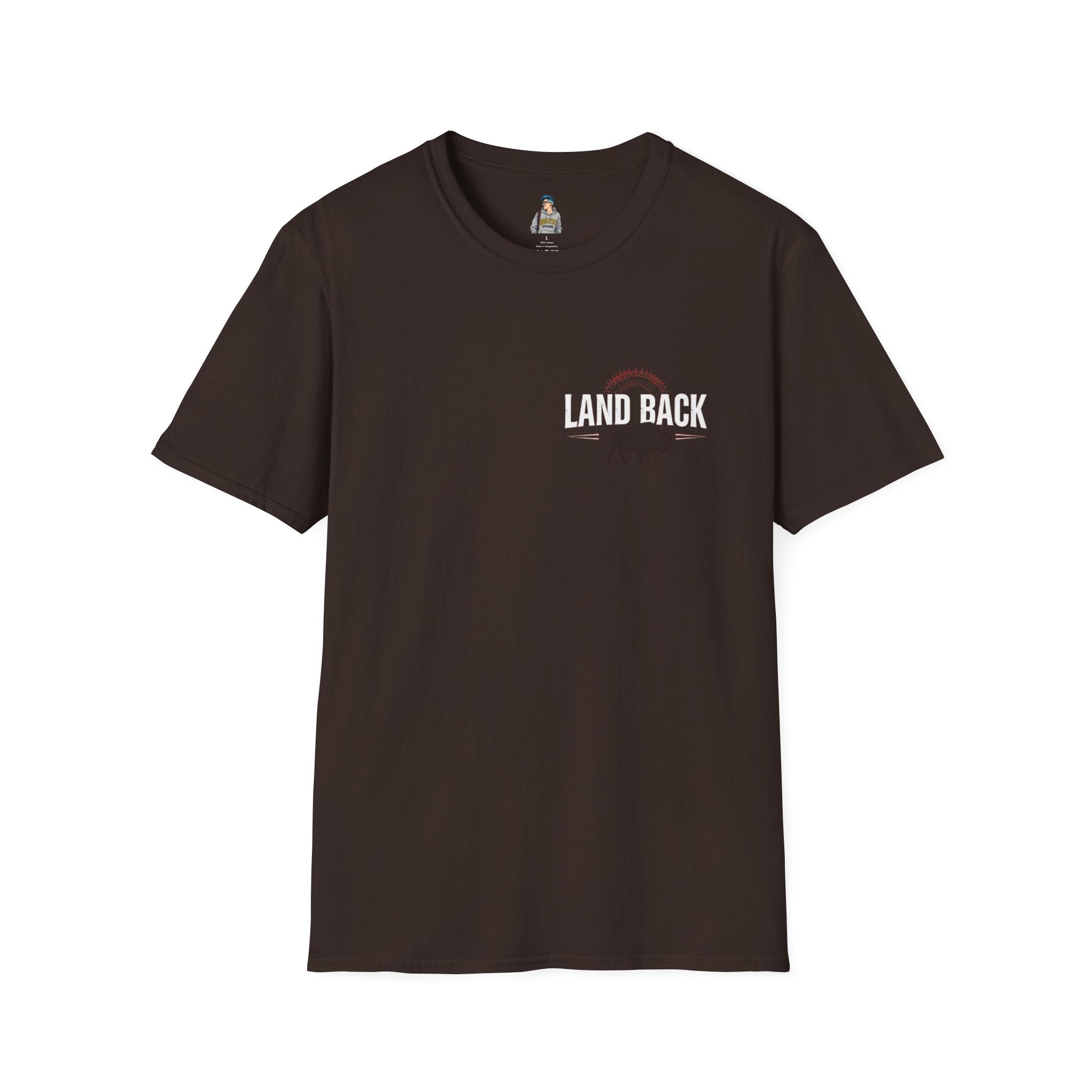'Land Back' Unisex Softstyle T-shirt