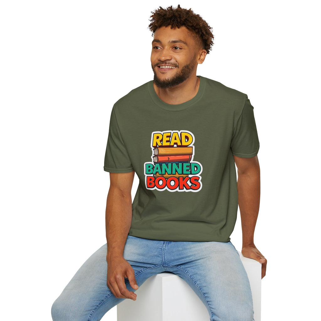 Unisex Softstyle T-Shirt - Read Banned Books