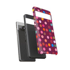 Polka-Dot Colorful Tough Case for Android