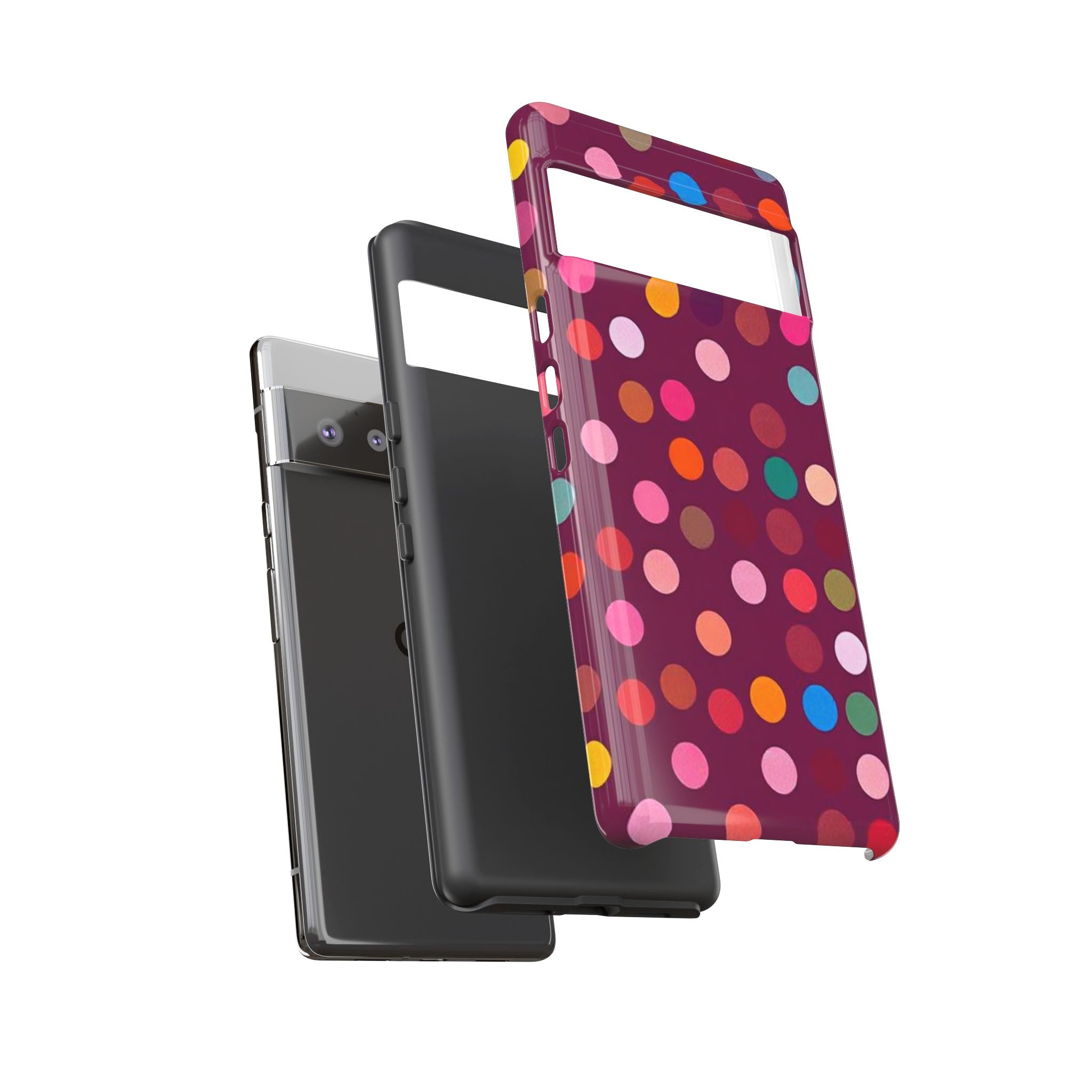 Polka-Dot Colorful Tough Case for Android