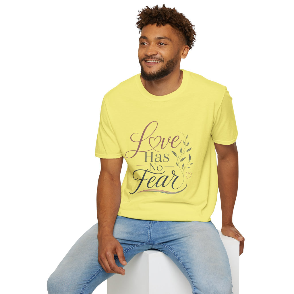 Love Has No Fear T-Shirt — Inspirational Tee