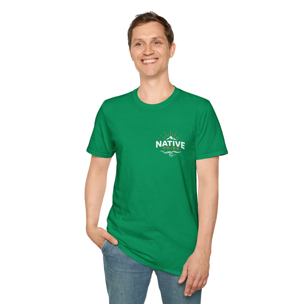 Raised by Storytellers Native Pride T-Shirt