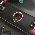 Die-Cut Stickers -  Lion Head - Black And Proud