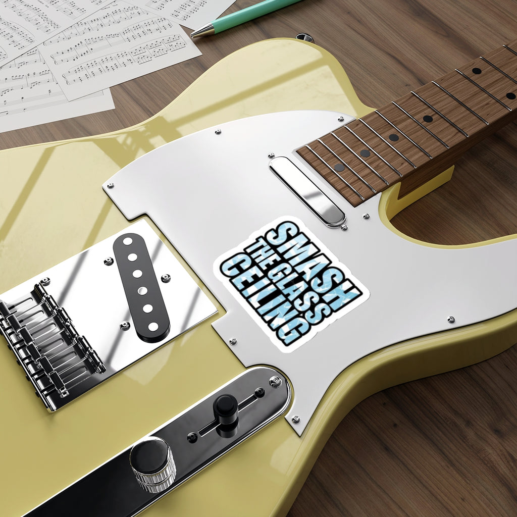Die-Cut Stickers - SMASH THE GLASS CEILING