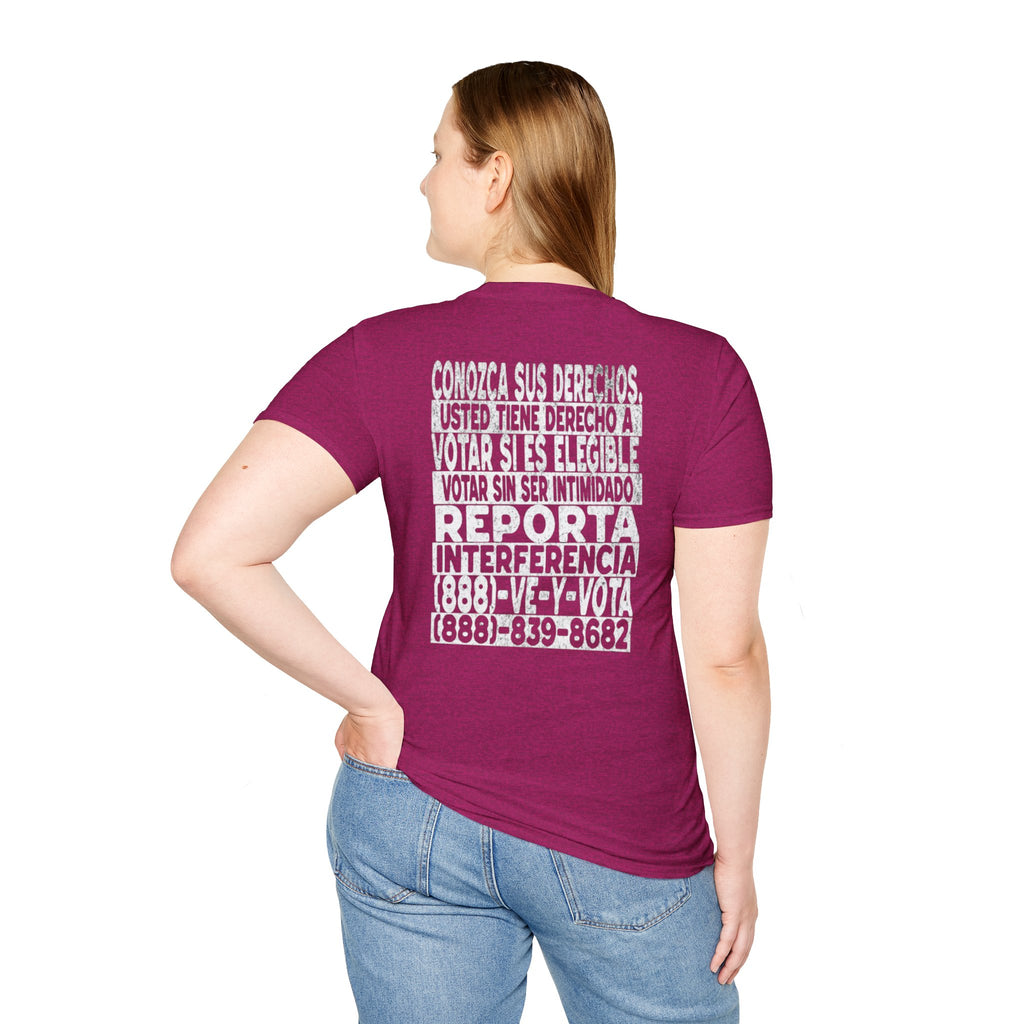 Know Your Voting Rights Spanish T-Shirt