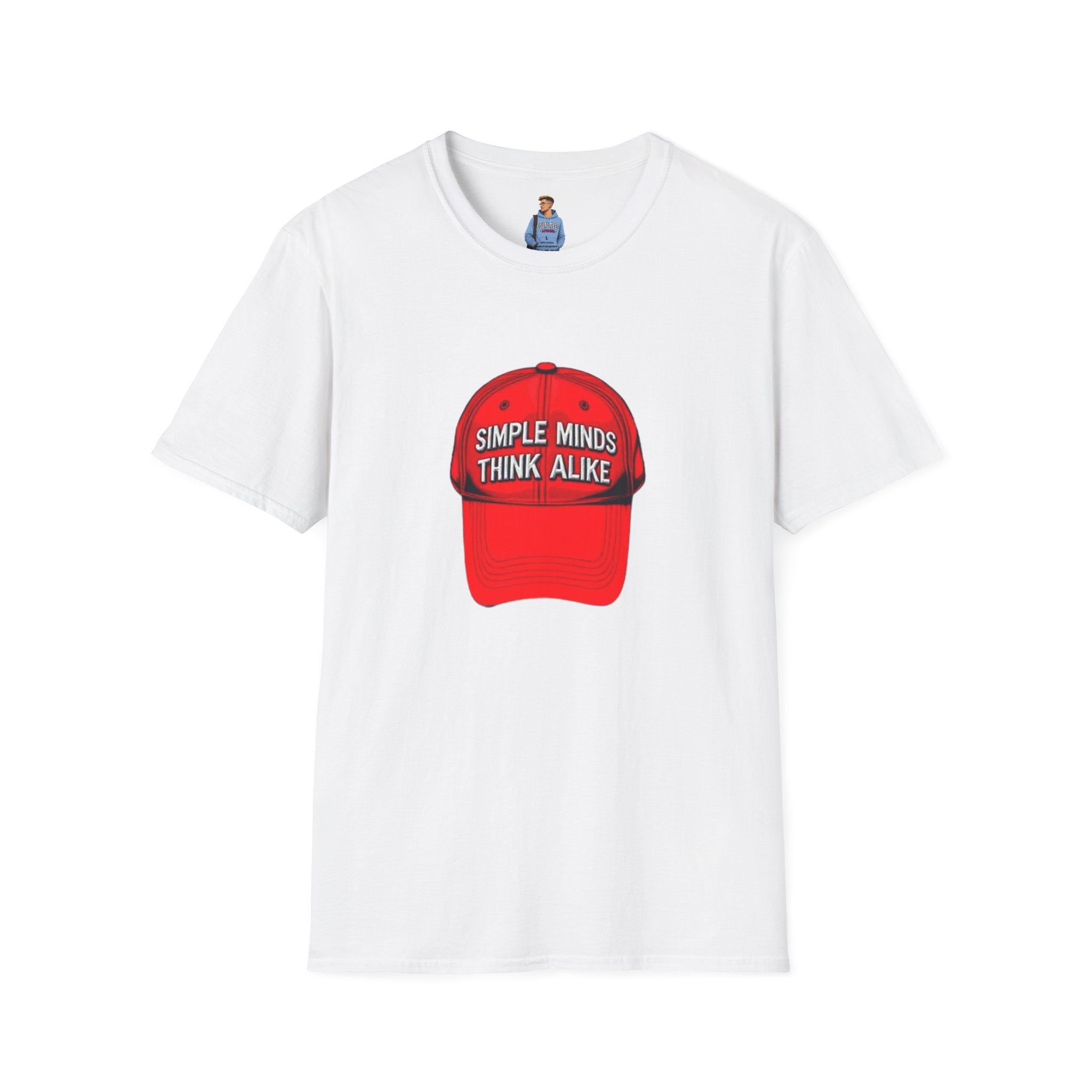 Simple Minds Think Alike T-Shirt' & 'Make America Think Again' Graphic Tee