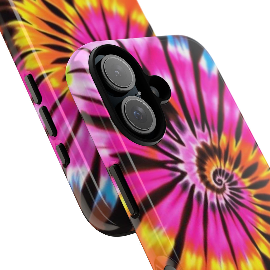 Tie-Dye Spiral Phone Case for iPhone