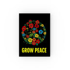 Grow Peace Hard Backed Journal - Perfect for Gifts, Journaling, and Celebrations