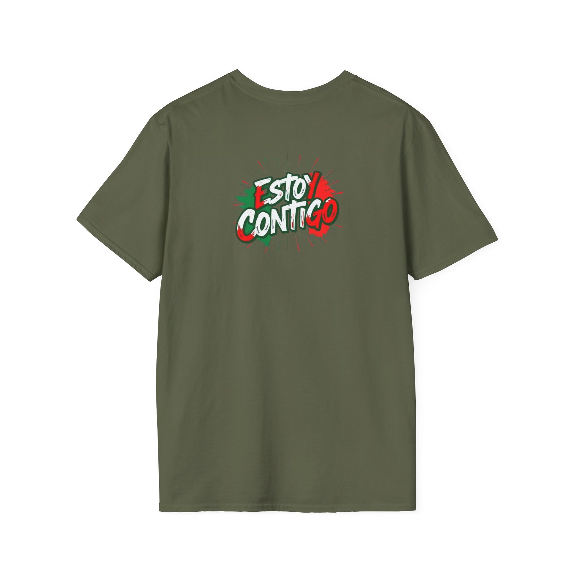 Unisex Softstyle T-Shirt - Mexicans Are Great Americans | Bilingual Pride Tee