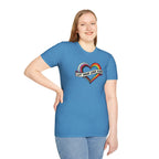 Let Your Love Flow Rainbow Heart T-Shirt
