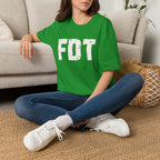 FDT Political Protest Distressed Graphic T-Shirt