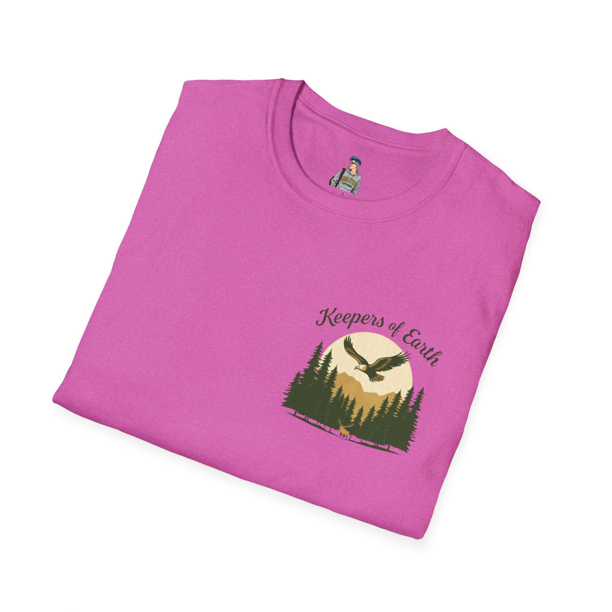 Keepers of the Earth Eagle and Elk T-shirt
