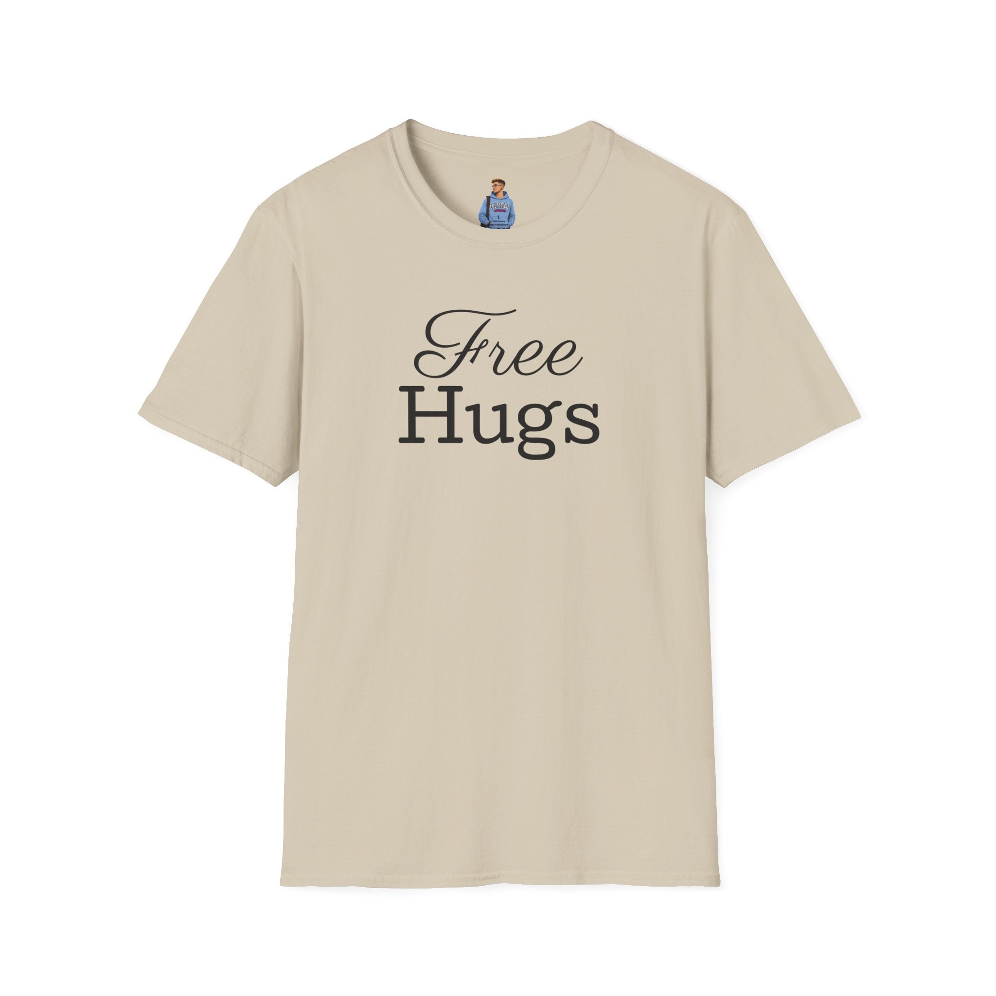 Emotional Support Human Unisex Softstyle T-Shirt