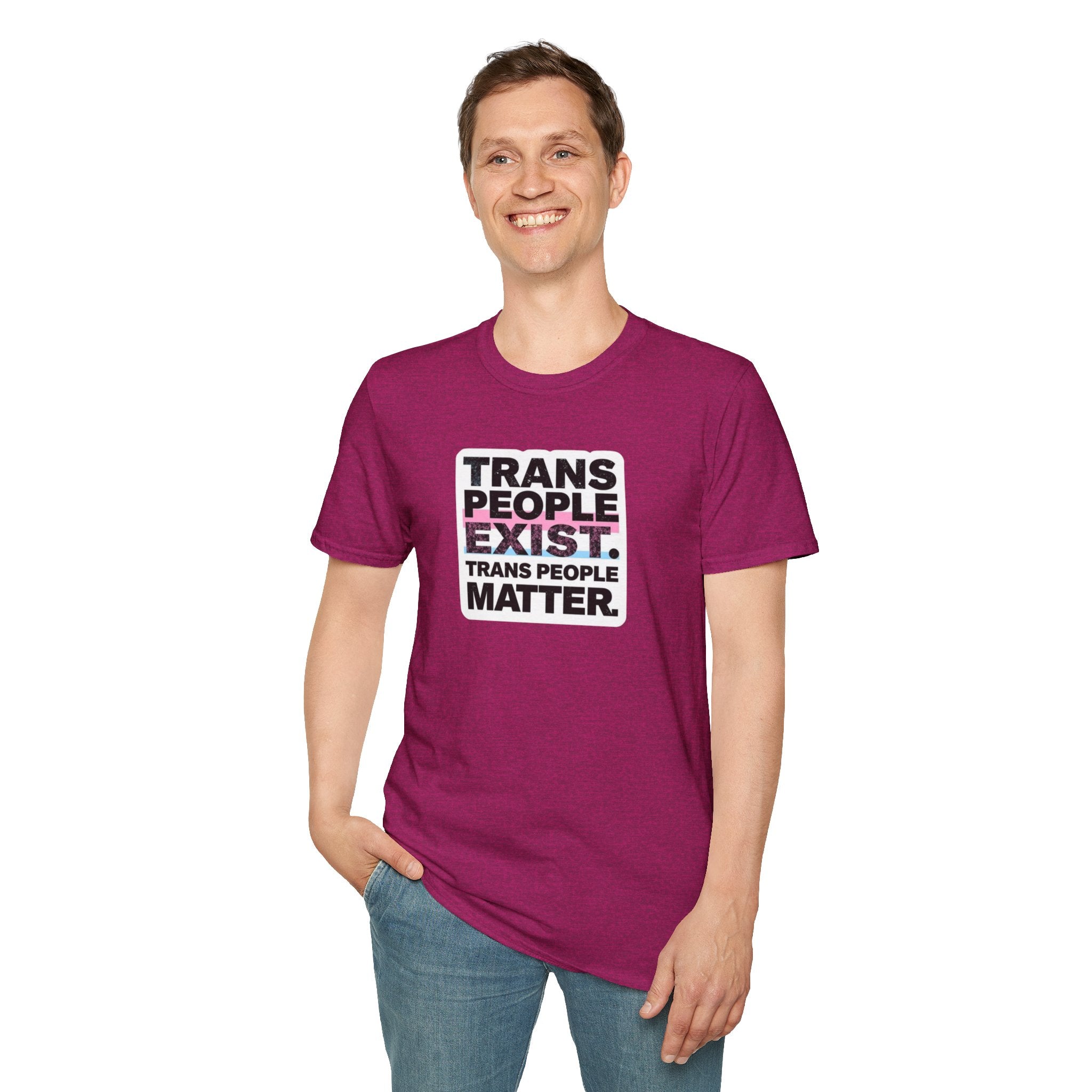 Trans People Exist T-Shirt