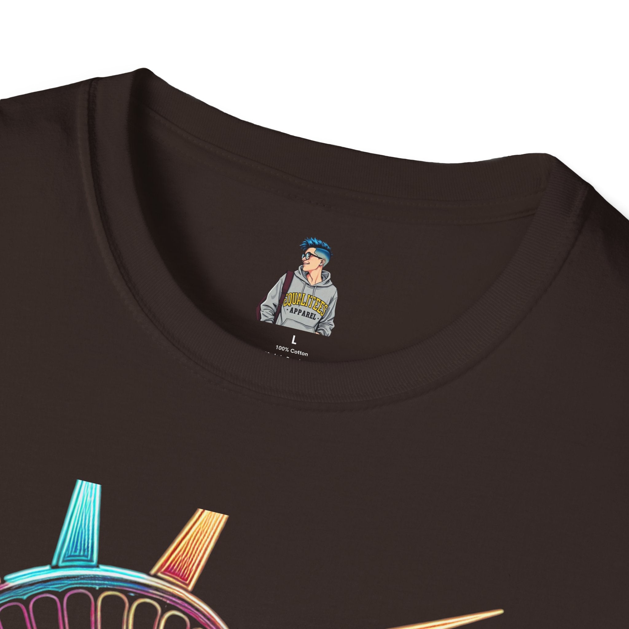 Lady Liberty - Softstyle Unisex T-Shirt