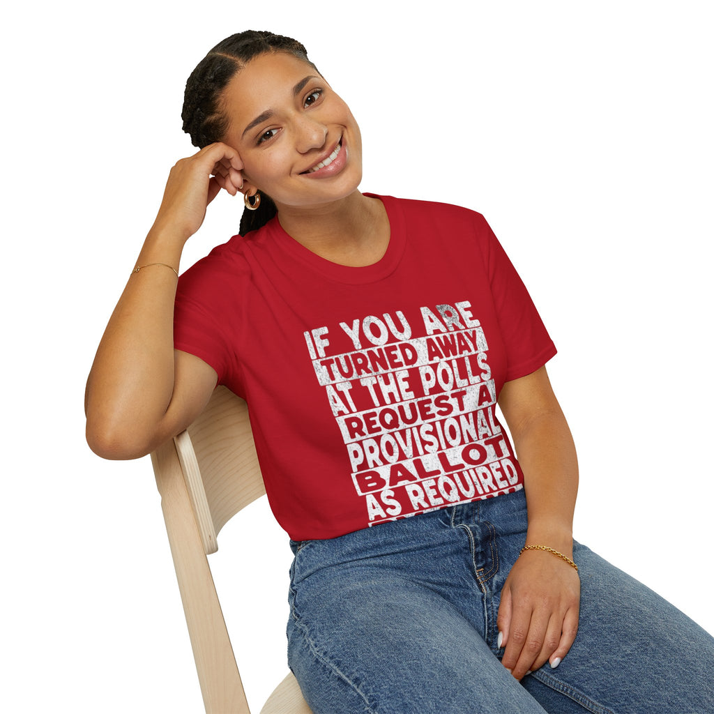 Know Your Rights Voter English T-Shirt