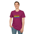 The First Pride Was A Riot Unisex softstyleTee