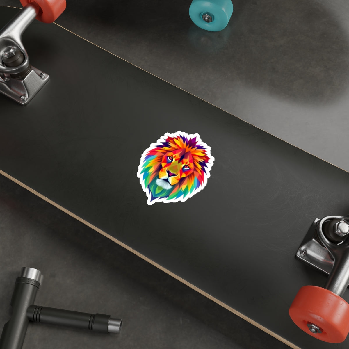 Die-Cut Stickers - Pride Lion