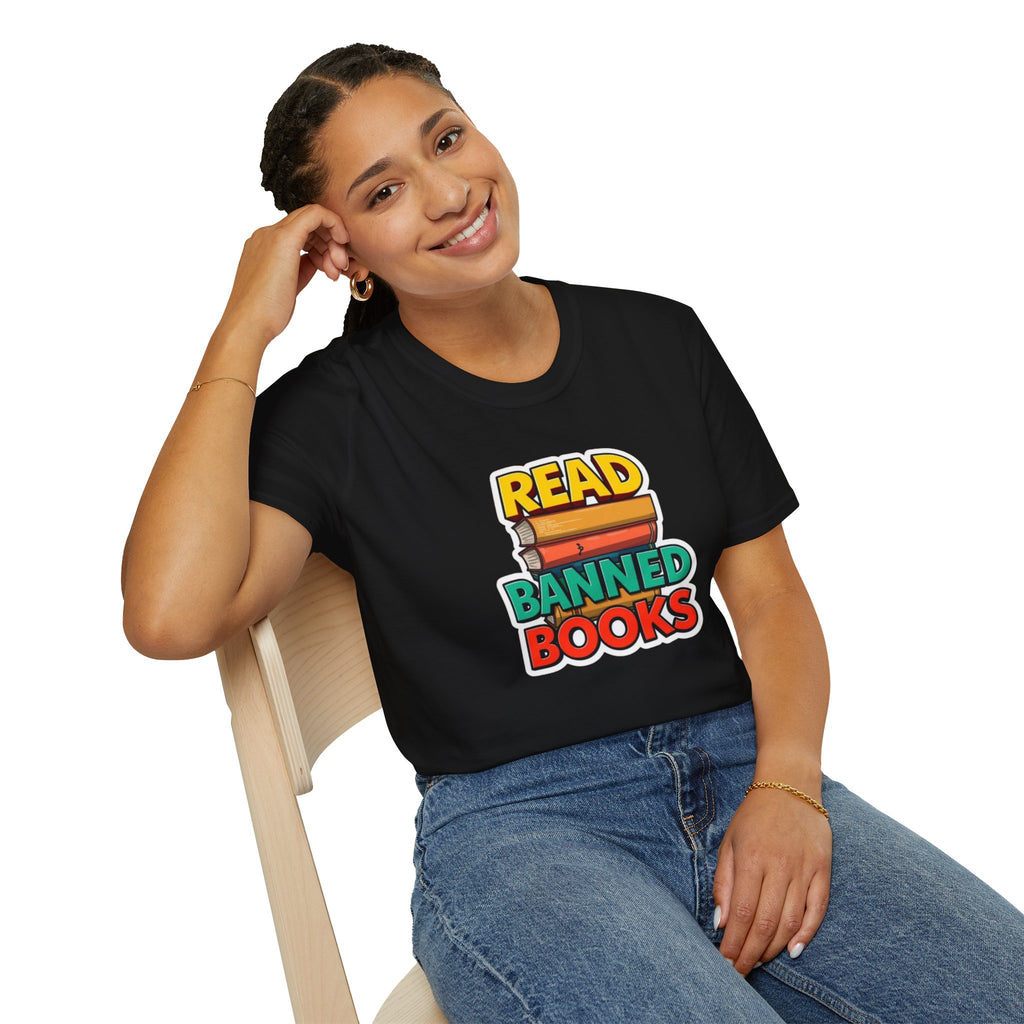 Unisex Softstyle T-Shirt - Read Banned Books